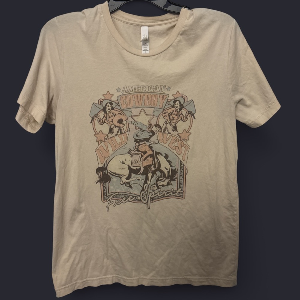 American cowboy Wild West woman’s T